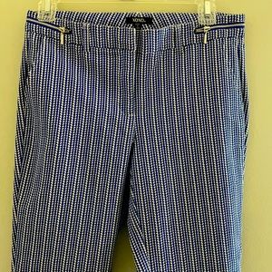 Xoxo blue & white pants Size 3/4